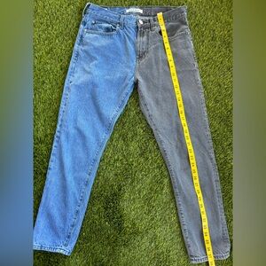 PacSun Men's Skinny Jeans in Blue and Gray